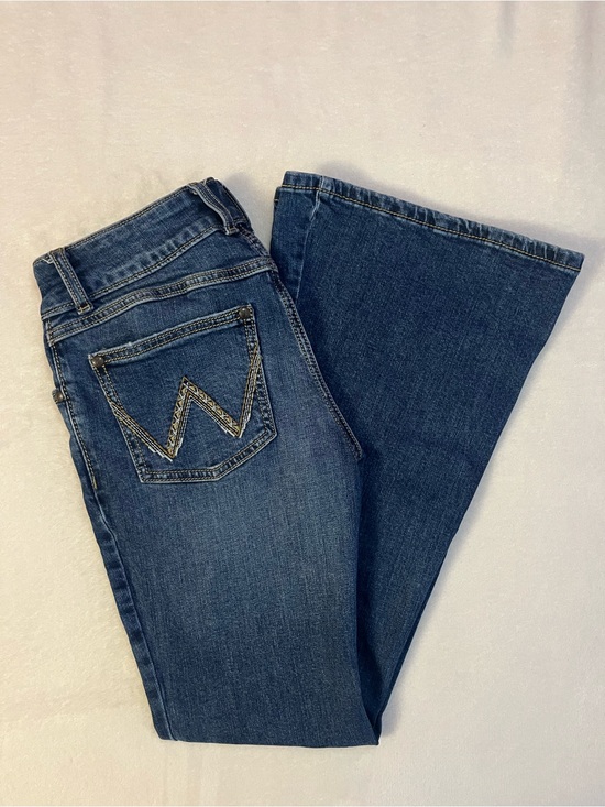 Wrangler Denim - Wrangler Women's Dark Blue Flare Jeans